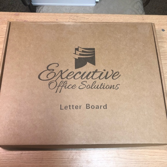 Pink Felt Wooden Letter Board - Picture 7 of 8